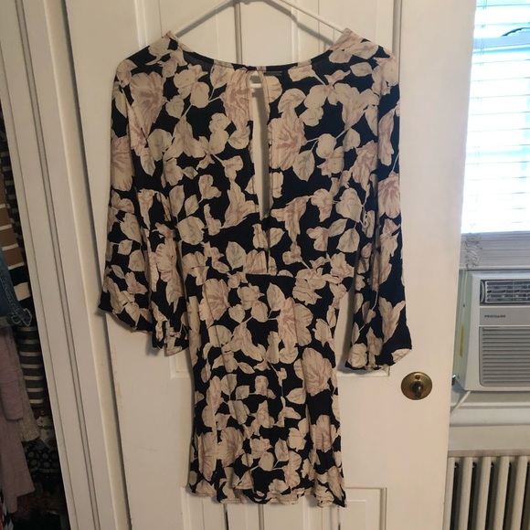 Billabong mini long sleeve v neck dress - Picture 4 of 5